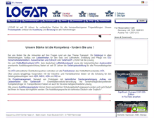 Tablet Screenshot of logar.de